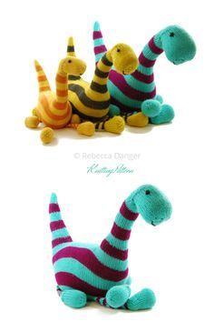 Free Knit Dinosaur Pattern, T Rex Knitting Pattern Free, Toys To Knit, Free Dinosaur Knitting Patterns, Knit Dinosaur Pattern Free, Animal Knitting Patterns Free Easy, Knitted Dinosaur Pattern Free, Dinosaur Knitting Pattern Free, Animal Knitting Patterns Free