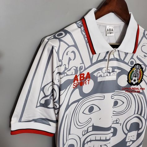 Retro shirt 1998 Mexico away football jersey Check more at https://www.alibebesports.com/product/retro-shirt-1998-mexico-away-football-jersey/ World Cup Kits, Ss Lazio, Sports Meet, As Roma, Football Kits, Retro Shirts, Tottenham Hotspur, Jersey Shirt, Football Jerseys