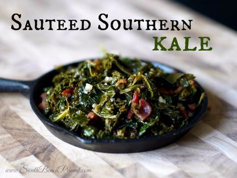 Best Country Cooking Recipes - Sauteed Southern Kale - Easy Recipes for Country Food Like Chicken Fried Steak, Fried Green Tomatoes, Southern Gravy, Breads and Biscuits, Casseroles and More - Breakfast, Lunch and Dinner Recipe Ideas for Families and Feeding A Crowd - Step by Step Instructions for Making Homestyle Dips, Snacks, Desserts #recipes Slow Cooker Collard Greens, Greens With Bacon, Collard Greens With Bacon, Cooks Country Recipes, Collard Greens Recipe, Classic Southern Recipes, Cooks Country, Fat Head, Country Recipes