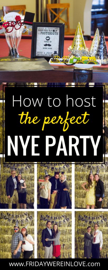 New Year's Eve Mocktail Party- How to Host the Perfect New Year's Eve Party - Friday We're in Love Hosting Nye Party, New Year’s Eve Decorations, Nye House Party Ideas, Nye Party Ideas, New Year Party Ideas, New Years Eve House Party, Nye Party Games, Nye Decor, Nye Party Decorations