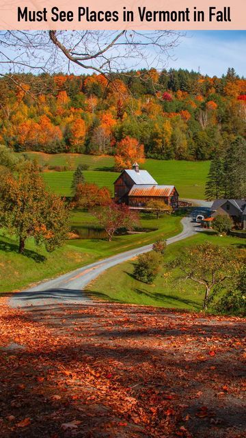 Richa & Gaurav on Instagram: "Vermont in Fall is a dream come true 🍁🍂 Detailed itinerary is on the blog (link in bio) and a high level itinerary below 👇🏼  Timing is the most important factor, which is why I highly recommend checking the fall predictor online before finalizing any of my fall trips.  Best spots to check out in Vermont in Autumn -  🍂 Stowe (explore this beautiful town that the Van Trapp family called home) 🍁 Take the Stowe Gondola to Mt. Mansfield  🍂 Drive through the winding Smugglers Notch 🍁 Admire the Stowe church from the parking lot of Salon Salon  🍂 Nichol’s ledge hike (it’s a short hike with breathtaking views and the drive to this hike was spectacular as well) 🍁Woodstock & Quechee (explore these two quaint towns not too far from each other) 🍂 Popular places Route 100 Vermont Fall, Stowe Gondola, Vermont In Fall, Vermont In The Fall, Mountain Man Clothing, A Short Hike, Vermont Fall, Popular Places, Beautiful Town