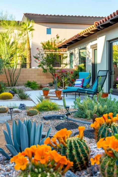 Desert Oasis: Backyard Landscaping Ideas Arizona San Francisco Backyard Landscaping, Arizona Planter Ideas, Arizona Backyard Ideas On A Budget, Arizona Landscaping Ideas Front Yard, Arizona Landscaping Ideas Backyard, Arizona Landscaping Ideas, Desert Oasis Backyard, Arizona Backyard Ideas, Backyard Arizona