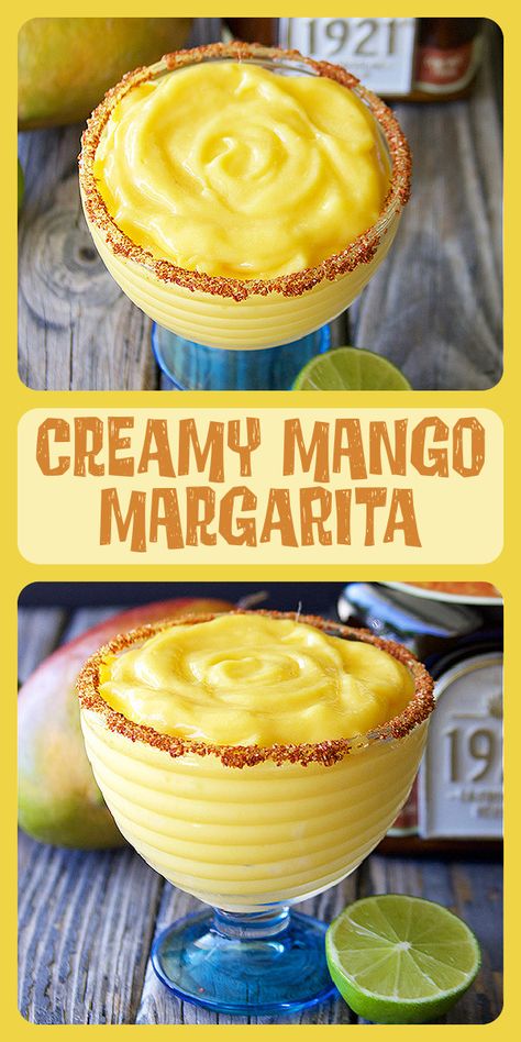 Creamy Margarita Recipe, Mandarin Cream Margarita, Frozen Margarita Ninja Creami, Margarita With Tajin Rim, Peach Mango Margarita Recipe, Tres Agaves Margarita Recipe, Ninja Creami Margarita Recipe, Ninja Creami Boozy Recipes, Mango Tequila Drinks