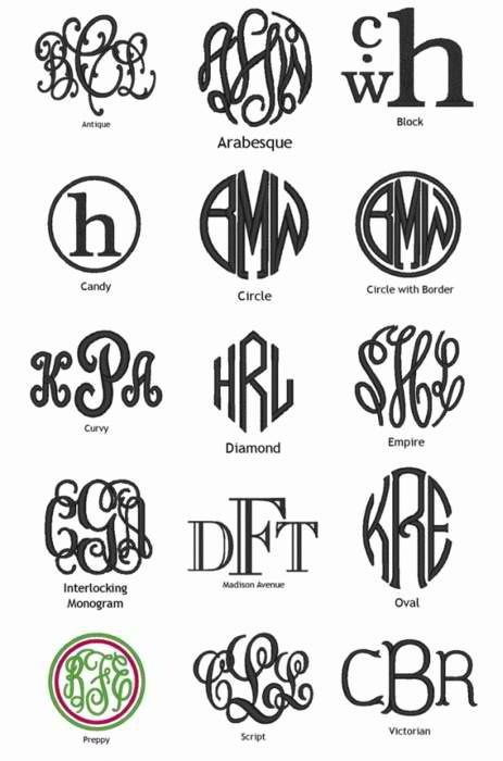 Popular Monogram Styles- #Monograms Monograms Ideas, Southern Monogram, Pretty Monograms, Inkscape Tutorials, Fun Fonts, Monogram Ideas, Classic Monogram, Embroidery Monogram, Cricut Fonts