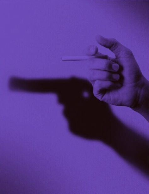 Image about gun in purple💜 by Dana on We Heart It #blackandwhite #pastel #cigarette #grruungge #gun #hand #ombre #smoke #purple💜 #vida #color #followback #F4F #L4L #photooftheday Zayn Malik Fanfiction, Neon Violet, Violet Sky, Veronica Sawyer, Violet Aesthetic, Everything Is Blue, Neon Blue, Aesthetic Grunge, Zayn Malik