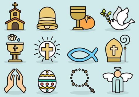 Bible Clipart, Catholic Icons, First Communion Banner, Catholic Tattoos, Catholic Symbols, Recuerdos Primera Comunion Ideas, Christian Drawings, Church Branding, Christian Activities