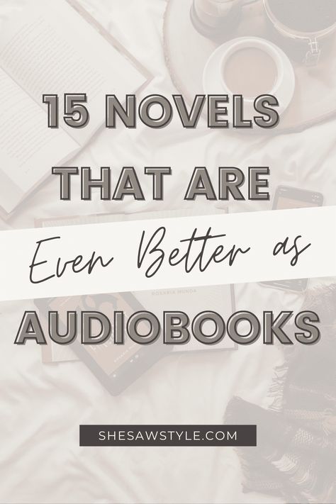 Books Better As Audiobooks, Audible Books Reading Lists, Best Books On Audible, Books To Listen To On Audible, Best Books To Listen To On Audible, Best Audible Books For Women, Best Audiobooks 2022, Best Audiobooks For Women, Audio Books For Women