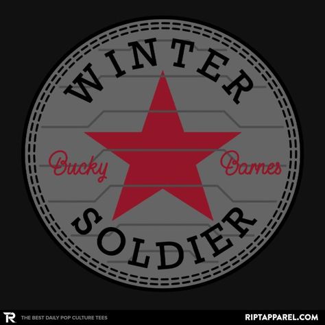 WINTER STAR by: Retro Division Winter Soldier Wallpaper, Bucky Barnes Aesthetic, Bucky Barnes Marvel, Barnes Marvel, Graphic Tees For Men, Marvel Clothes, Bucky And Steve, Winter Soldier Bucky, Bucky Barnes Winter Soldier