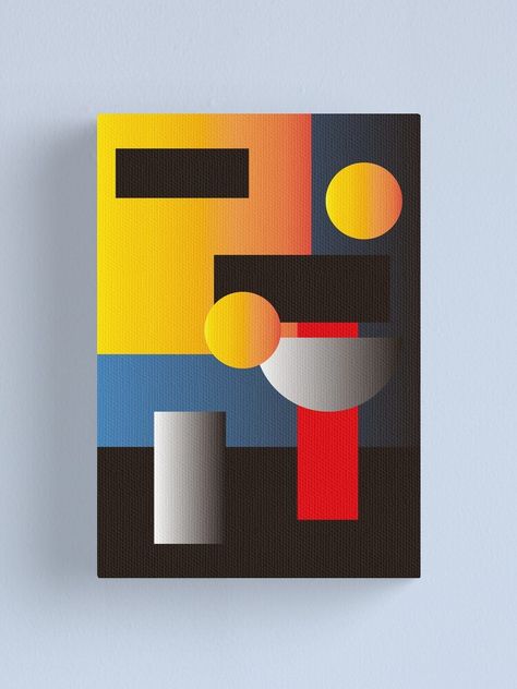 "Abstract modern 10" Canvas Print for Sale by rachelcqart | Redbubble Basketball Shirt Designs, Art Print Ideas, Modern Geometric Art, Background Painting, Geometric Abstract Art, Abstract Art Canvas, Abstract Digital Art, Abstract Geometric Art, Art Concepts