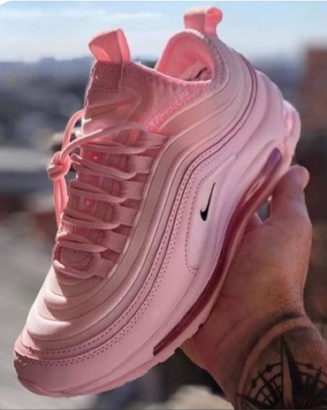 Custom Nike Shoes, Fresh Shoes, Cute Sneakers, Hype Shoes, Running Shoes Nike, Nike Air Max 97, Dream Shoes, Sneaker Collection, Nike Sneakers