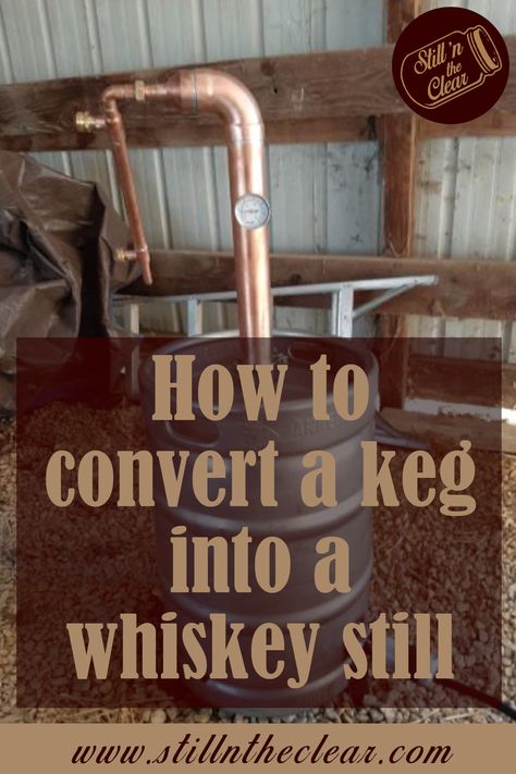 How To Build A Moonshine Still, Diy Moonshine Still, Diy Moonshine, Beer Keg Ideas, Homemade Still, Moonshine Still Kits, Moonshine Still Plans, Diy Whiskey, Copper Moonshine Still