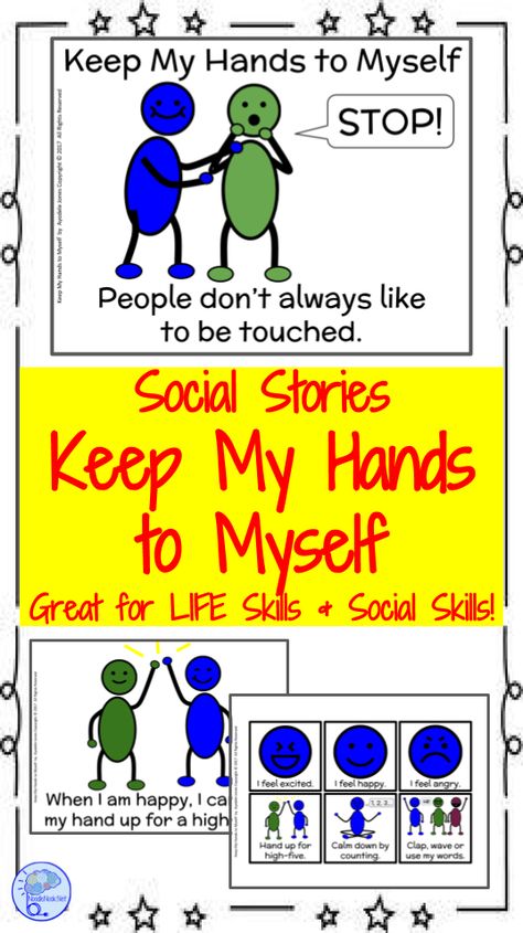 Social Stories For Kids, Skills For Students, Guidance Counselor, Life Skills Classroom, Social Skills Groups, Chill Zone, Social Skills Activities, Social Story, Hands To Myself