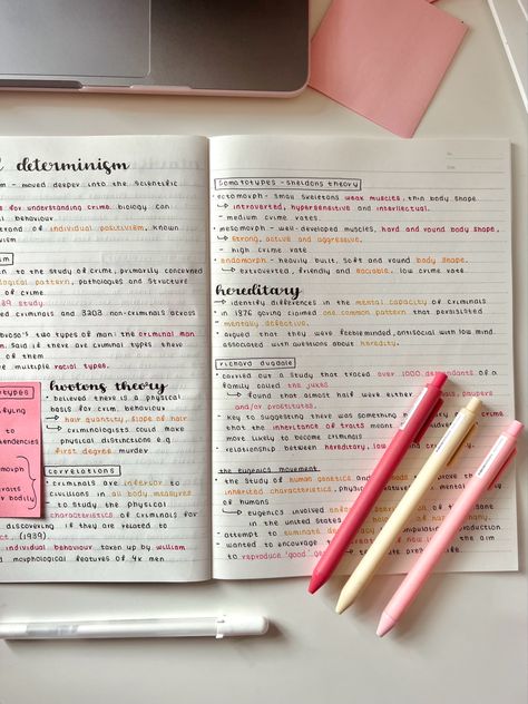 College Note Taking Aesthetic, Aesthetic Studying Notes, University Note Taking, Notetaking Aesthetic On Paper, University Notes Aesthetic, How To Study University, Cute Study Notes Aesthetic, Notes Taking Aesthetic, Revision Notes Aesthetic