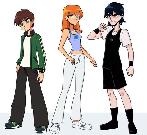 Ben And Gwen, Gwen 10, Ben 10 Ultimate Alien, Generator Rex, Ben Tennyson, Ben 10 Comics, Ben 10 Omniverse, Character Design Animation, Cartoon Character Design