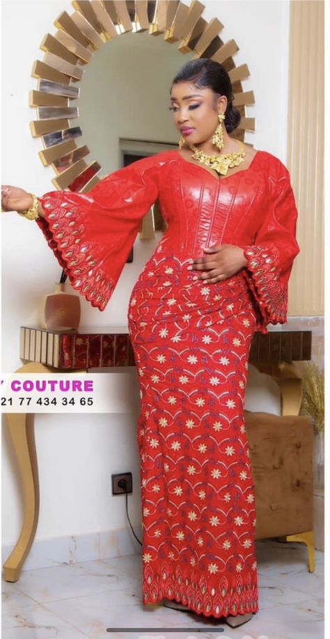 Borodeh Senegalese, Nigerian Lace Dress, African Bridal Dress, Muslim Style, Lace Gown Styles, Ankara Style, Classy Work Outfits, African Design Dresses, Latest African Fashion Dresses