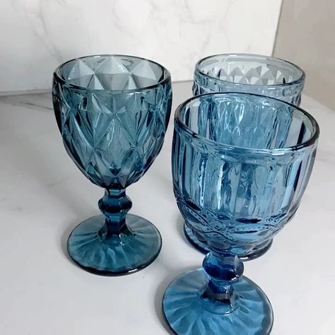 Mediterranean Party Decorations, Mediterranean Party, Vintage Wine Glass, Goblet Wine Glasses, Glass Goblets, Water Goblets, Mason Jar Wine Glass, Vintage Wine, Water Glass