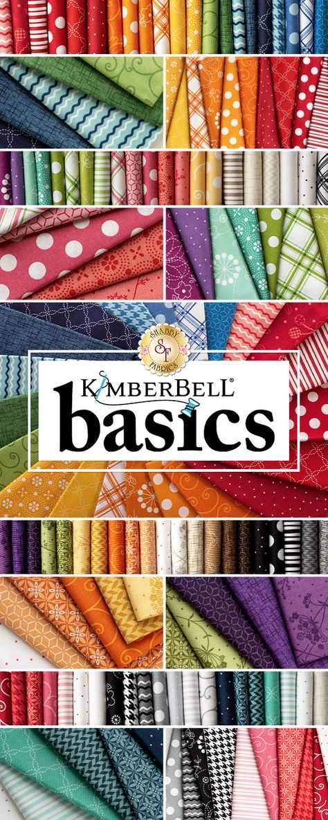 Kimberbell Basics is a colorful collection of basic fabrics by Kimberbell Designs for Maywood Studio available at Shabby Fabrics. Kimberbell Designs Machine Embroidery, French Country Fabric, Country Fabric, Wholesale Fabric Suppliers, Kimberbell Designs, Patchwork Diy, Fabric Crafts Diy, Fun Fabrics, Quilt Fabrics