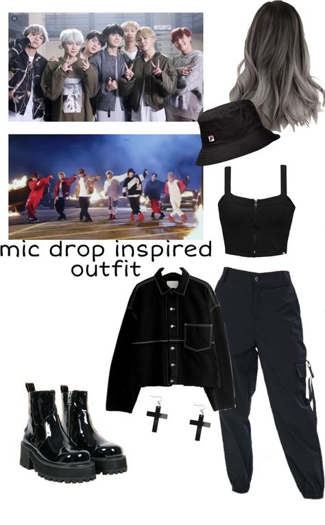 Mode Pastel, Celana Jogger Wanita, Korean Fashion Kpop Inspired Outfits, Bts Clothing, Kpop Concert Outfit, Korean Fashion Kpop, Famous Outfits, Bts Inspired Outfits, Tomboy Style Outfits