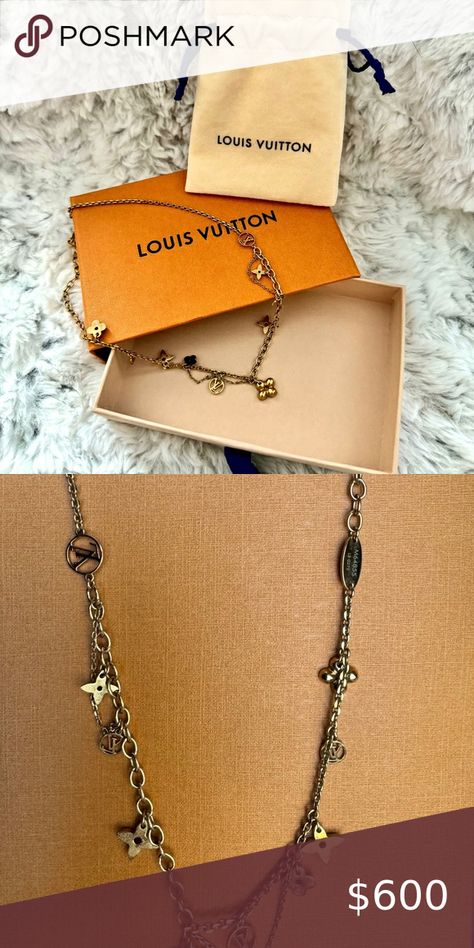 LOUIS VUITTON Blooming Supple Necklace Louis Vuitton Jewelry, Louis Vuitton, Closet