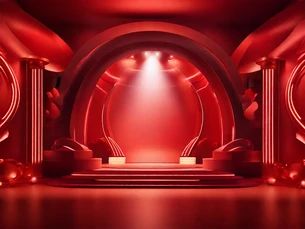 set up stage with spotlights red 3d floor background gradient lighting effect#pikbest# Red Stage Lighting, Gradient Lighting, Floor Background, Effect Photo, Background Gradient, 3d Floor, Stage Lighting, Red Background, Graphic Design Templates