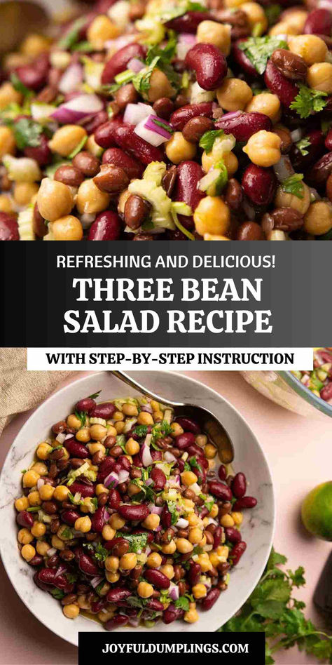 Try this easy Three Bean Salad recipe if you’re looking for a simple and tasty side for your next picnic or potluck. It’s a great make-ahead option that lets the flavors meld beautifully overnight. Canned Salad Recipe, Healthy 3 Bean Salad, Simple Bean Salad, Best Bean Salad Recipe, 7 Bean Salad, Creamy Bean Salad, Three Bean Salad Recipe Simple, 7 Bean Salad Recipe, 3bean Salad