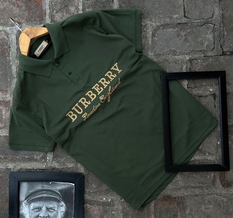 *Brand: BURBERRY*❣ *ORIGINAL QUALITY* *FABRIC: SAP MATTY* *Size: M38 L40 XL42 XXL44* *Price: 600/- Free shipping*✅ *QUALITY: SUPER PREMIUM*🔥 *SCANNABLE WASH CARE* PROPER BRAND EMBROIDERY ON CHEAST *Important Note*: 👉🏻 Don’t compare with cheap quality *FULL RETURN AVAILABLE IF CUSTOMER NOT SATISFIED WITH QUALITY* Brand Embroidery, Burberry London, New T, Shirt Design, Quality Fabric, Men's Fashion, Burberry, Tshirt Designs, Sports