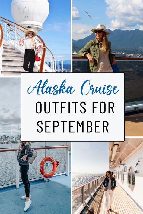 🍂🚢 Sailing to Alaska in September? Elevate your cruise style with these exceptional outfit ideas! From cozy layers to wilderness chic, discover the perfect ensembles for a remarkable journey amidst the changing Alaskan landscapes. Embrace the season in style on your unforgettable September adventure! 🌲🏞️ #AlaskaCruiseOutfits #SeptemberTravel #WildernessFashion #CruiseWardrobe 🐾🌅 September Alaska Cruise, Plus Size Outfits For Alaska Cruise, Alaska Cruise Wardrobe, Fall Alaska Cruise Outfits, What To Wear On Alaskan Cruise In September, Alaska In October Outfits, Alaskan Cruise September, What To Pack For Alaska Cruise In September, What To Wear On Alaska Cruise In September