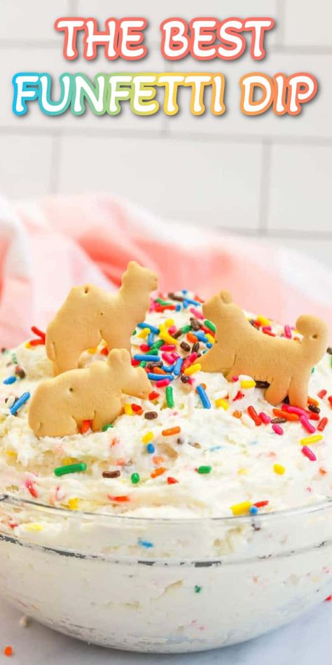 Animal Crackers Dip, Vanilla Wafer Recipe Desserts, Animal Cracker Dip, Animal Crackers Recipe, Vanilla Wafer Recipe, Funfetti Dip, Cracker Dip, Dessert Dips, Vanilla Wafers