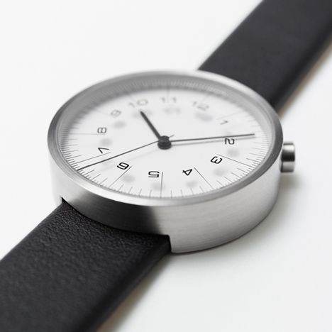 Japanese studio Nendo has launched the first design from a collection of minimal watches with graphics taken from draftsmen's tools. Nendo Design, Minimal Watch, Design Japonais, Minimalist Watch, Watch Clock, Men's Watches, Watch Collection, Apparel Design, Wrist Watches