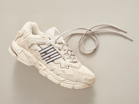 adidas Originals and Bad Bunny Release Response CL Wonder White Adidas Response Cl, Bunny Shoes, Adidas Response, Adidas Three Stripes, Adidas Campus, Cloud White, Bad Bunny, New Sneakers, Sportswear Brand