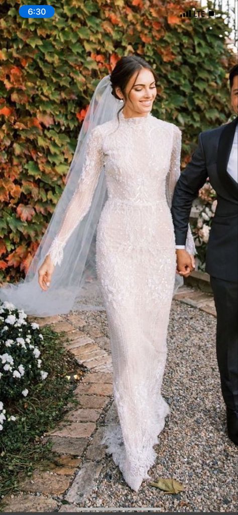 Turtle Neck Wedding Dress, Turtleneck Wedding Dress, Elegant Long Sleeve Wedding Dresses, Wedding Dress Necklace, Long Sleeve Wedding Gowns, High Neck Wedding Dress, Classy Wedding Dress, Lace Wedding Dress With Sleeves, Long Sleeve Wedding Dress Lace