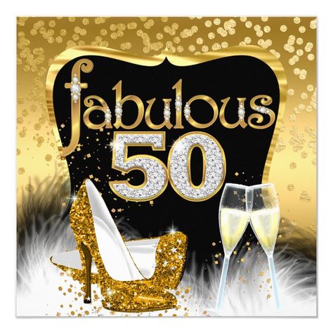 Happy 50th Birthday Wishes, 50th Birthday Wishes, Modern Birthday Party, Fabulous 50, 50th Birthday Quotes, Moms 50th Birthday, 50th Birthday Party Decorations, 50th Birthday Party Invitations, Elegant Birthday Party