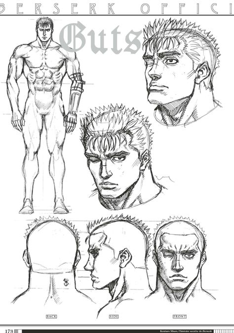 Berserk Manga, Kentaro Miura, Body Reference Drawing, Figure Drawing Reference, Anatomy Art, Drawing Reference Poses, Guide Book, Fantasy Character Design, 그림 그리기