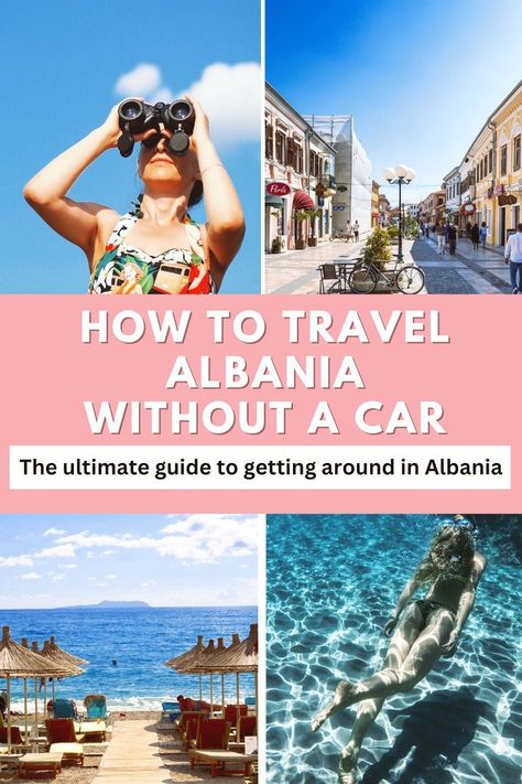 Visiting Albania but don't have access to a car? No problem! Follow these best tips for how to get around the country without a car. From public transportation to bike rental, learn the most efficient ways to explore this beautiful nation in comfort and with ease. Don't wait—get all the information you need today to plan your amazing Albanian adventure! Amalfi Coast Travel Guide, Visit Albania, Amalfi Coast Travel, Albania Travel, Relaxing Travel, Vacation Planner, Out Of Your Comfort Zone, Bike Rental, Public Transportation