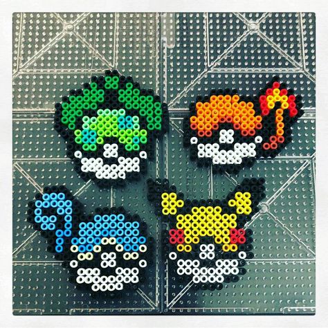 Pokémon Perler Beads, Perler Bead Pokemon Patterns, Hama Beads Pokemon, Pokémon Perler, Pokemon Perler, Pokemon Bead, Hamma Beads Ideas, Easy Perler Bead Patterns, Pokemon Perler Beads