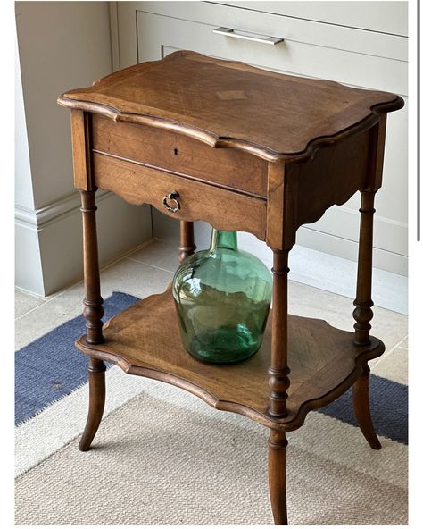 All Posts • Instagram Classic Side Table, French Vanity, Fine Antique Furniture, Antique Side Table, Side Table With Drawer, Antique French Furniture, Side Tables Bedroom, Small Side Table, Wall Table