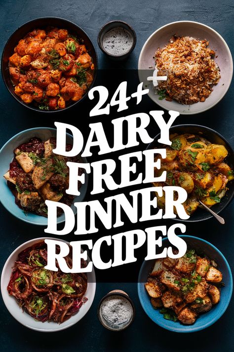 24+ Delicious Dairy-Free Dinner Recipes You’ll Want to Make Tonight!... Whip up tasty dairy-free dinners with these amazing recipes!... From creamy coconut curry to hearty vegetable stir-fry there’s something for everyone. Perfect for busy weeknights these meals are healthy and satisfying. Enjoy flavors that everyone will love without the dairy. Perfect for families or anyone wanting a lighter meal!... https://ostrali.com/foodr/dairy-free-dinner-recipes Easy Dairy Free Gluten Free Meals, Gluten And Dairy Free Comfort Food, Low Dairy Dinner Recipes, Dairy Free Dinner Recipes For Family, No Dairy Dinner Recipes, Easy Dairy Free Dinner Recipes, Non Dairy Dinner Recipes, Crockpot Recipes Dairy Free, Dairy Free Casseroles