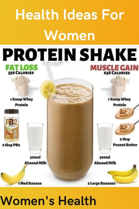 Protein Shake For Weight lossWeight Gain For Women protein women health fitness fatloss weightloss Protein Shake Recipes To Gain Weight For Women, Shakes To Gain Weight For Women, Healthy Weight Gain Foods Women, Weight Gain Smoothie Recipes For Women, Weight Gain Shakes For Women, Weight Gain Meals For Women, Pre Workout Shake, Protein Shakes For Women, Whey Protein For Women