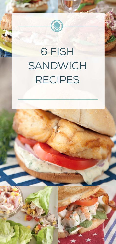 Frozen Fish Sandwich, Healthy Fish Sandwich Recipes, Fish Sandwich Sides, Cod Fish Sandwich, Sandwich Spread Recipes, Fish Sandwich Recipes, Seafood Sandwiches, Fish Sandwiches, Poached Fish