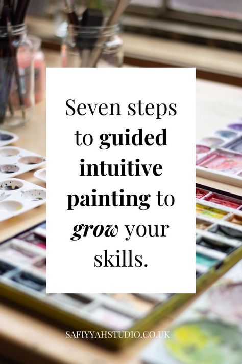 Intuitive Painting Tutorial, Mental Health Artwork, Botanical Line Drawing, Painting Practice, Art Journal Prompts, Art Theory, Intuitive Painting, Art Therapy Activities, Intuitive Art