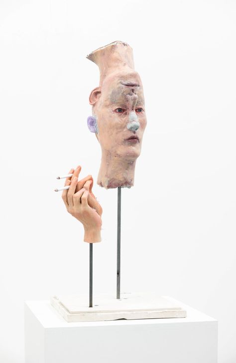 David Altmejd’s Strange Figurative Sculptures | Hi-Fructose Magazine David Altmejd, Appropriation Art, Epoxy Clay, Sculpture Head, Mixed Media Sculpture, Cast Glass, Art Calendar, Art Walk, Figurative Sculpture