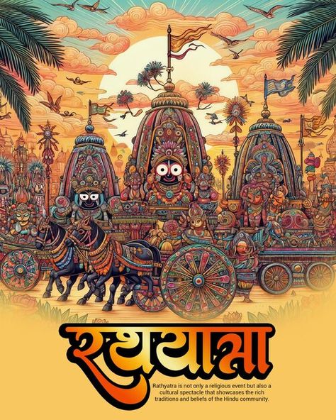 PSD lord jagannath puri rath yatra festi... | Premium Psd #Freepik #psd Lord Jagannath Puri, Jagannath Puri Rath Yatra, Puri Rath Yatra, Maha Shivaratri Wishes, Jagannath Puri, Ratha Yatra, Vrindavan Photography Pictures, Rath Yatra, Lord Jagannath