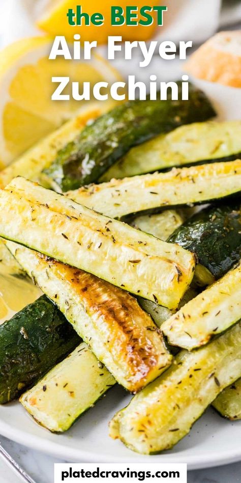 Zucchini Wedges In Air Fryer, Air Fryer Zucchini Spears, Zucchini Spears Air Fryer, Zuccini Sides Dishes Air Fryer Keto, Air Fryer Zucchini Fries No Breading, Air Fry Zucchini Recipe, Air Fry Zucchini Fries, Superhero Nutrition, Zucchini Air Fryer Recipes