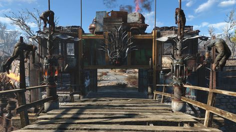 Fallout 4 Sanctuary Ideas, Fallout 4 Sanctuary Build, Fallout 4 Settlement Ideas Sanctuary, Fo4 Settlements, Fallout 4 Sanctuary, Fallout 2d20, Fallout 4 Power Armor, Fallout 4 Settlement, Fallout Settlement