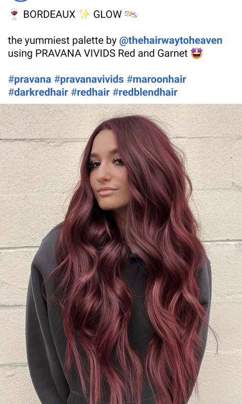 Deep Red And Copper Hair, Deep Red Fall Hair, Burgundy Hair On Fair Skin, Red Formulas Hair, Hair Color For Light Skin Tone Blue Eyes, Solid Fall Hair Color, Dark Brown Hair With Burgundy, Dark Hair Colors For Fall, Hair Color For Blue Eyes And Fair Skin