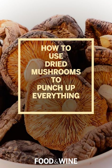 Dried mushrooms are the pure umami pantry staple every kitchen needs. Learn about all the ways they can enhance your favorite dishes. How To Use Dried Mushrooms, Dried Mushroom Recipes, Drying Mushrooms, Dry Mushroom Recipes, Dehydrated Mushrooms, Matcha Benefits, Compound Butter, Dried Mushrooms, Kitchen Needs