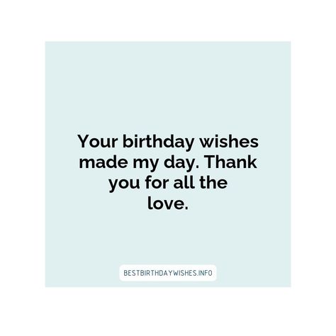 How To Say Thank You For Birthday Wishes, Inspirational Birthday Wishes, Birthday Wishes For Lover, Best Birthday Wishes Quotes, Thank You For Birthday Wishes, Doodle Quotes, Outfits Indian, Thank You Quotes, Cute Couples Cuddling