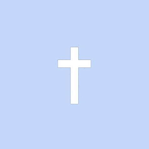 Bible Icon, Blue Cross, Light Blue, Bible, Blue, White