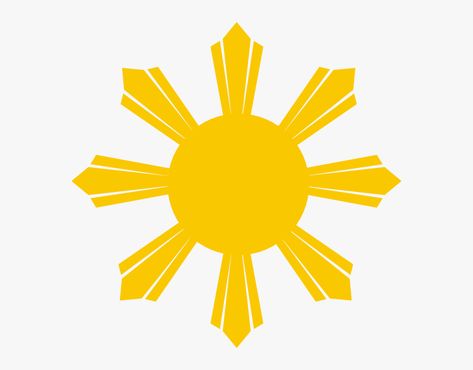 Phillipines Flag Aesthetic, Philippine Flag Sun, Philippines Wallpaper, Philippine Sun, Sun Outline, Sun Png, Youtube Banner Template, Color Wallpaper Iphone, Sun Logo