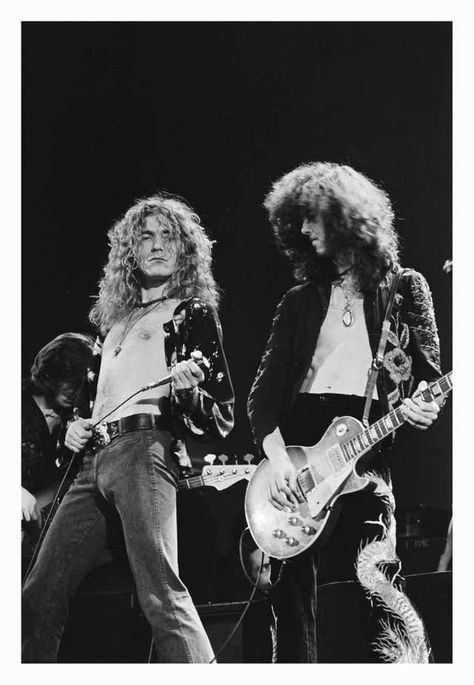 Robert Plant And Jimmy Page, Jimmy Page And Robert Plant, Zeppelin Art, Salt N Pepa, Jimmy Johns, John Paul Jones, John Bonham, Led Zep, Jeff Buckley